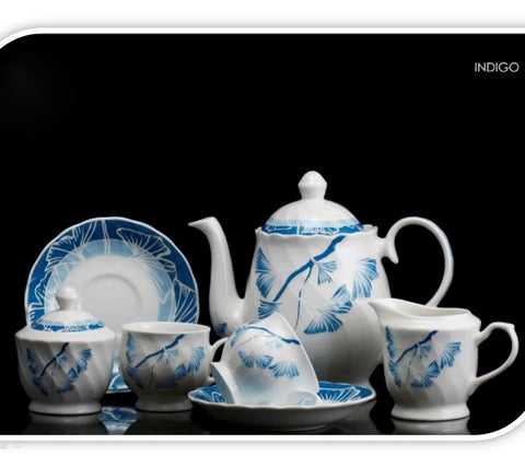 Indigo Tea Set