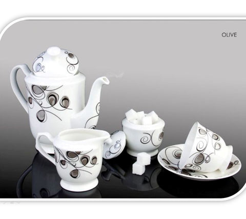 Olive Tea Set