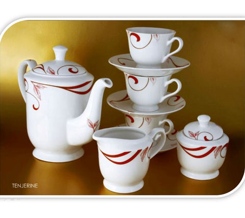 Tanjerine Tea Set